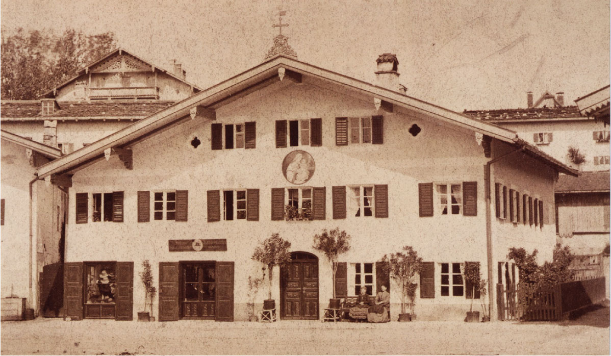 Das Stammhaus am Marktplatz, 1880er Jahre